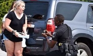 Georgia Cop Stages Traffic Stop to Propose to High School Sweetheart
