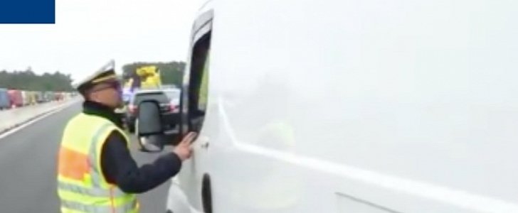 German traffic cop shames drivers taking pictures at scene of fatal crash