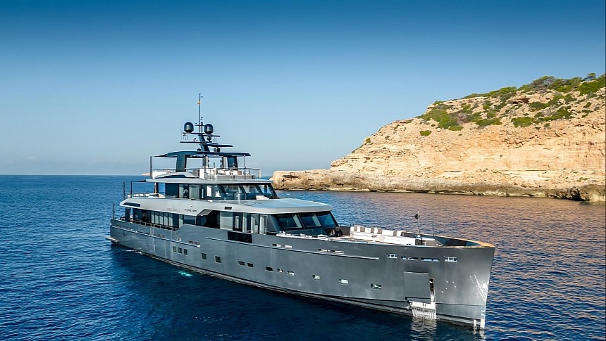Forever is Jakob Mahren's refitted Italian superyacht