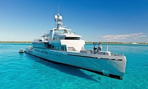German Millionaire’s Military-Style Superyacht Is as Luxurious as It Is Bold
