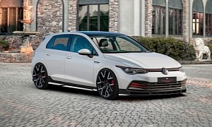 German Tuner’s VW Golf VIII Looks Like It’s Up to Some Evil Deeds