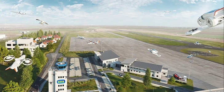 The reopened airport in Cochstedt will serve as a real laboratory for UAS