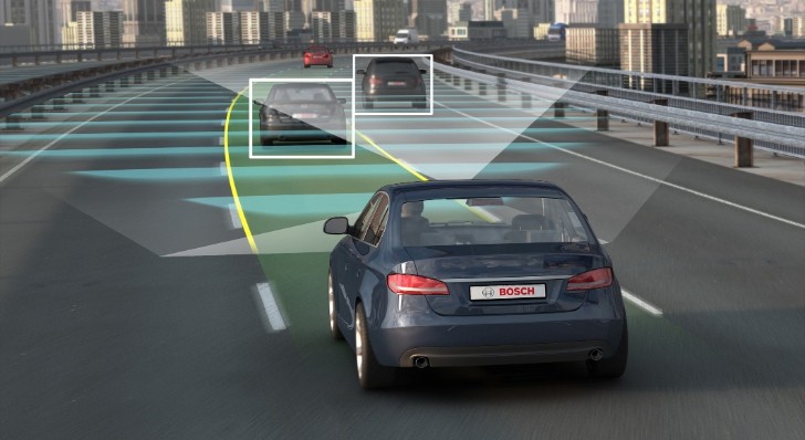 Autonomous driving car by Bosch