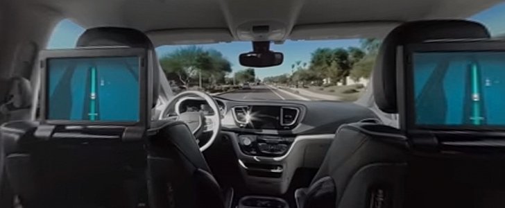 Ride inside Waymo's autonomous minivan