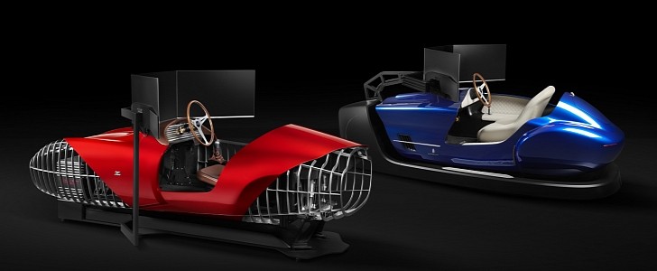 The eClassic racing sim puts you at the wheel of a classic without ever leaving home