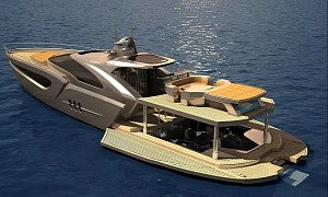 Get Invited to All the Parties With the Modular and Speedy Embrace Yacht