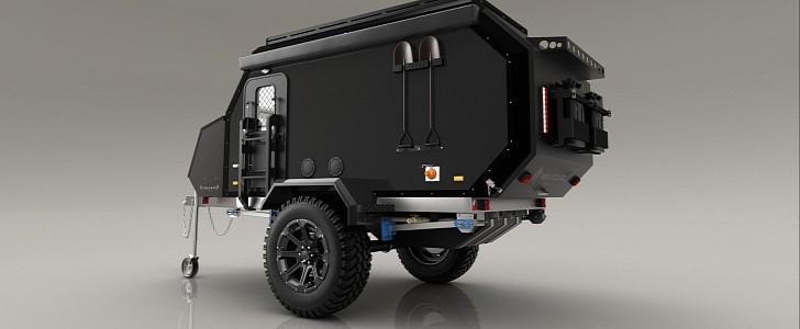 Valkari X1 expedition trailer is ready for an off-grid adventure