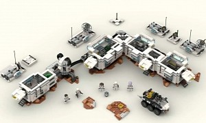 Get Ready To Explore Titan With This Fan-Made LEGO Ideas Space Station