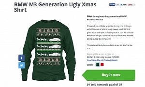Get Your BMW M3 Generations Shirt in Time for the Holidays