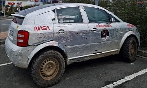 Get Your Tinfoil Hats Out, It's 'NASA's' New Rover Posing as an Audi A2