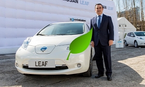 Ghosn Visits Norway, says Leaf Being Used as Daily Driver