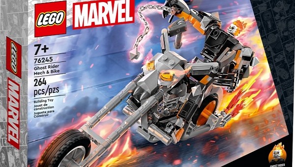 LEGO Ghost Rider Bike and Mech