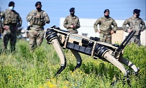 Ghost Robot Dog Looks Fierce and Unforgiving Training With U.S. Security Forces