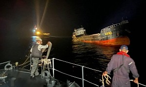 Ghost Ship Found in the Gulf of Thailand, Sinks When Towed Ashore