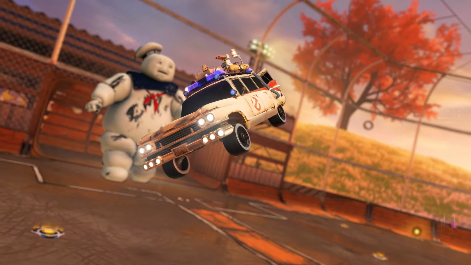 Ghostbusters’ Ecto1 Car Returns to Rocket League for a Limited Time