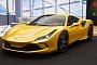 Giallo Triplo Strato Ferrari F8 Tributo Shows Screaming Spec