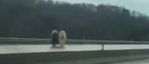 Giant Spool of Wire Goes "Final Destination" on Highway