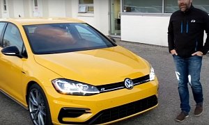 Ginster Yellow 2018 VW Golf R Is a Thing of Retro Beauty