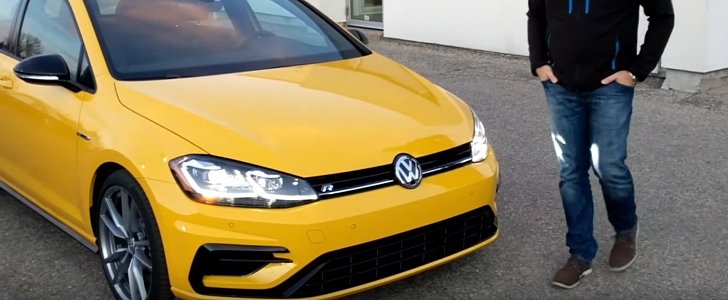 Ginster Yellow 2018 VW Golf R Is a Thing of Retro Beauty