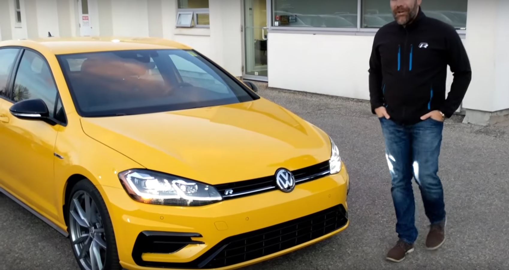 Ginster Yellow 18 Vw Golf R Is A Thing Of Retro Beauty Autoevolution