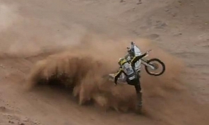 Gintautas Igaris' Terrible Crash in the 2013 Dakar