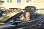 Girl Driving Supercars in Monaco