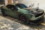 Girl Gives Her Dodge Challenger Hellcat a Rusty Wrap for a 707 HP Beater Look
