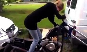 Girls Can Kick-Start a Harley-Davidson