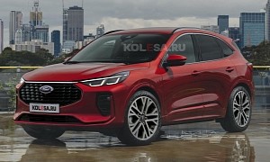 Give It a Kidney Grille, and the 2023 Ford Escape/Kuga Could Pass as a BMW