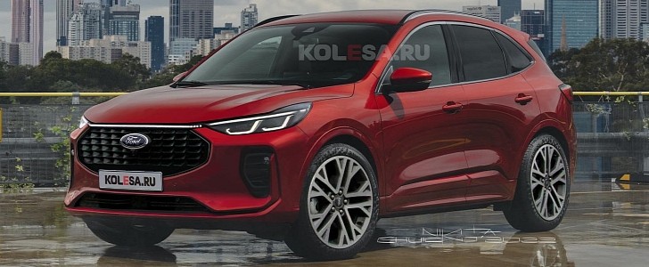 2023 Ford Escape/Kuga rendering