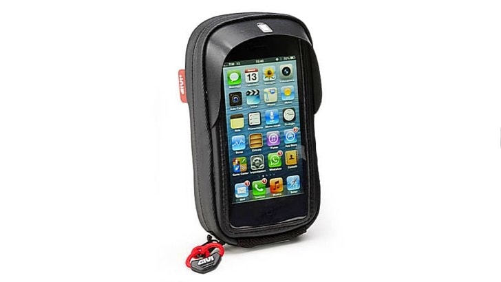 Halter S955B 5S inkl Smartphone-Tasche für I-Phone 5 GIVI GPS 