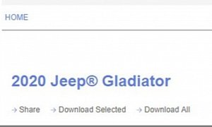 Gladiator Shows Up On FCA Media Website As Name Of New Jeep Pickup Truck