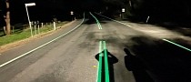 Glow-in-the-Dark Line Markings Deployed to Make the Roads Safer