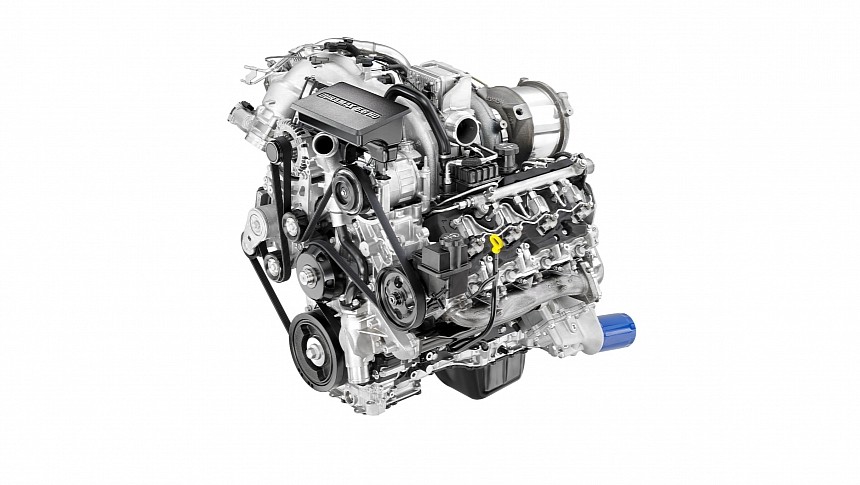 L5P Duramax 6.6-liter turbo diesel V8