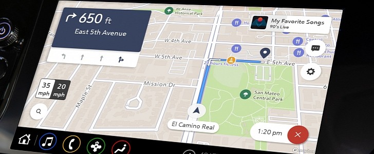GM's new Maps+ navigation app