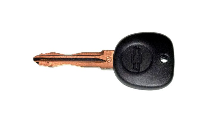 Chevrolet ignition key