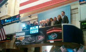 GM Celebrated Its IPO on Wall Street