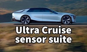 GM Debuts Unique Ultra Cruise Sensor Suite on the Cadillac Celestiq