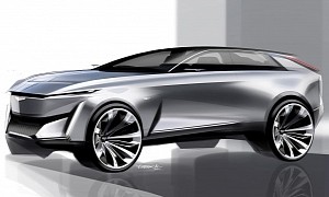 GM Design Alluringly Shows Where the Cadillac Lyriq Electric SUV Probably Started