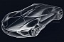 GM Design's Split-Cockpit Ideation Sketch Makes Fans Dream of Fresh C9 Corvette Glory