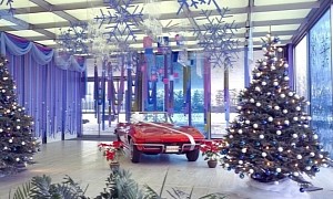 GM Design Shares Holiday Celebration Beauty Pics of Long Past, We Dig the 'Vette