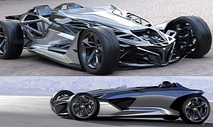 GM Designer Comes Up with Ariel Atom-Rivaling Sports Car, It's Only a Rendering