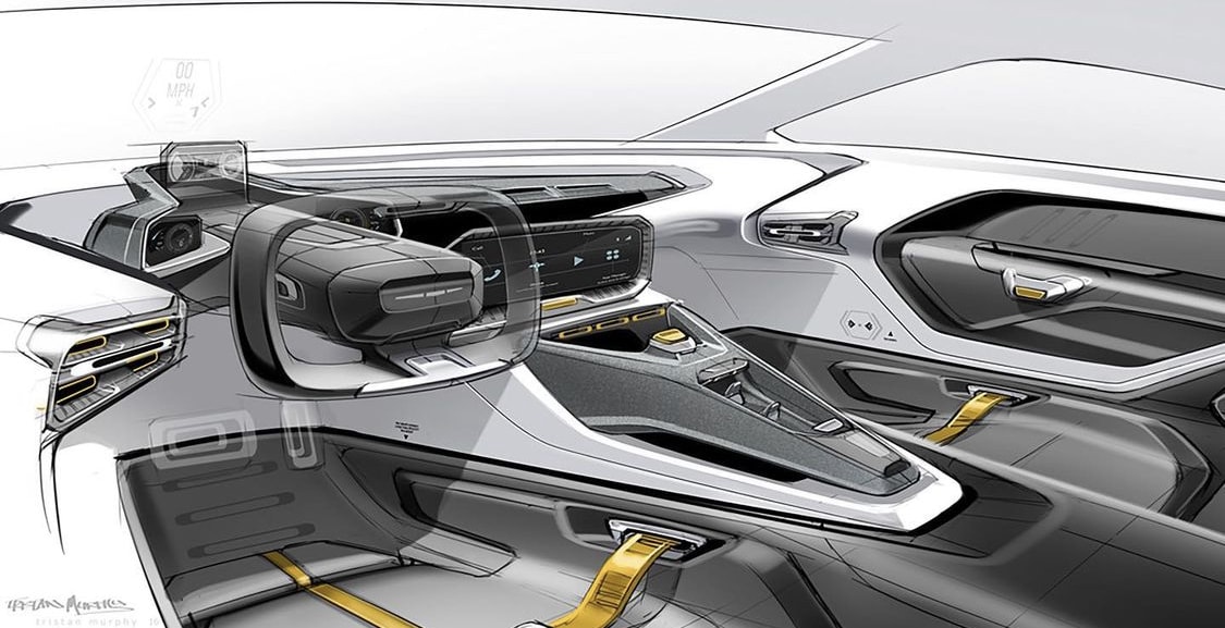 GM Designer Sketches Space Age Interior, Could This Be the Next-Gen Chevrolet  Camaro? - autoevolution