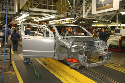 Chrysler production plant