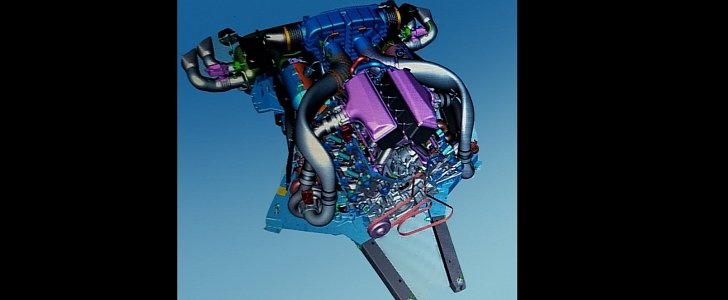 GM LT7 Twin-Turbo V8 engine