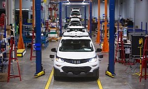 GM Made the First Batch of Production-Spec Self-Driving Chevrolet Bolt Models