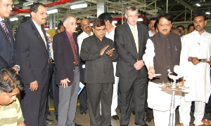 GM Opens Engine Plant in India