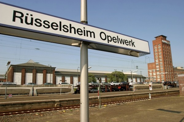 Opel plant in Russelsheim