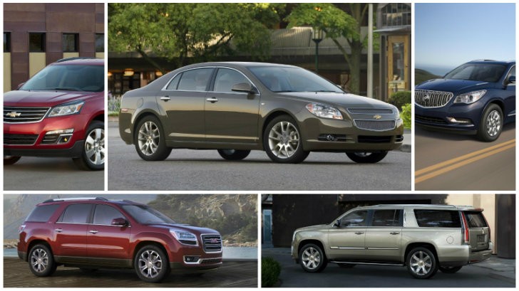Vehicles included in the May 20th, 2014 General Motors recall operation