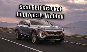 GM Recalls Cadillac Lyriq EV for Improperly Welded Seat Belt Bracket